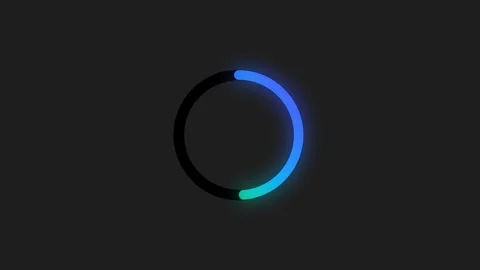 Loading progress bars animation. 4K video footage. Stock Footage 242852073