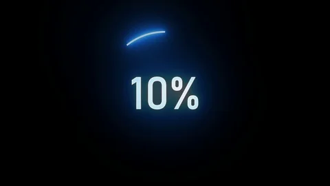 Loading progress bars animation Stock Footage 103826159