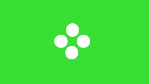 Loading Progress Bubble Motion Graphic Animation on Green Screen 4K Video Stock Footage 344641865