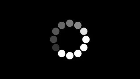 Loading progress circle Stockbeeldmateriaal 70666409