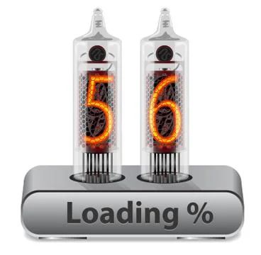 Loading Progress Indicator Stock Illustration