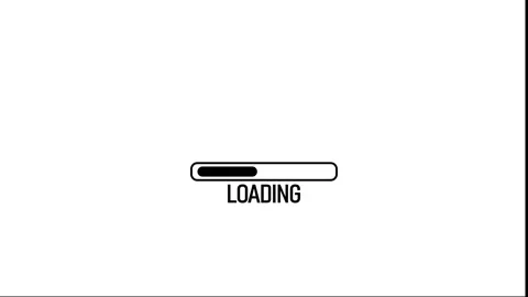 Loading progress logo, loading bar, progress loading bar, loading bar progr.. Stock Footage 321998477