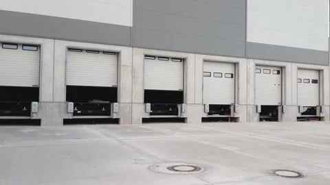 Loading ramp for trucks. Stock Footage 139232035