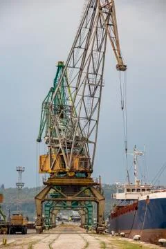 Loading raw materials Stock Photos