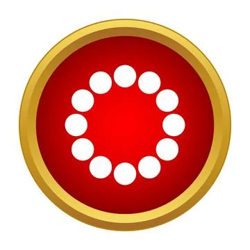 Loading ring showing data progress and processing 库存插图