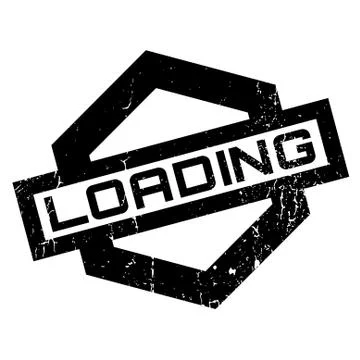Loading rubber stamp Stock Illustration