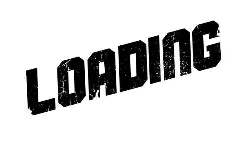 Loading rubber stamp Stock Illustration