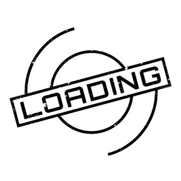 Loading rubber stamp Stock Illustration