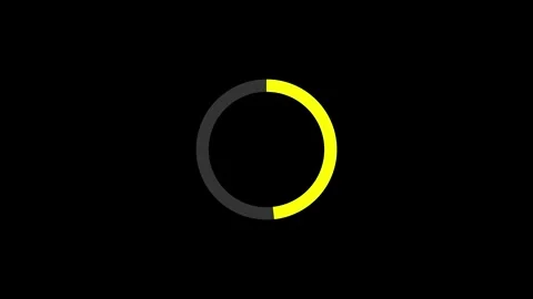 Loading scale. Video animation on black background. Video loading loop. Loa.. Stock Footage 303069526