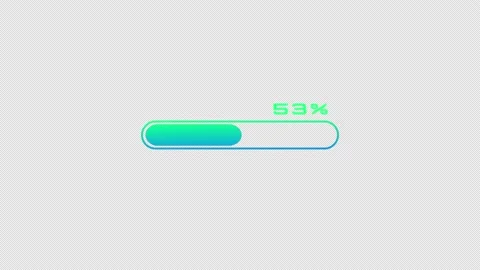 Loading scale. Video animation on transparent background. Video loading loop. Stock Footage 233583761