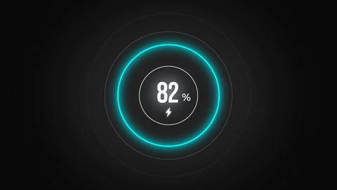 Loading screen at 82. Stock Illustration