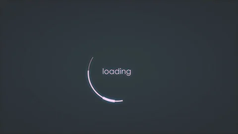 Loading screen animation background | Stock Video | Pond5