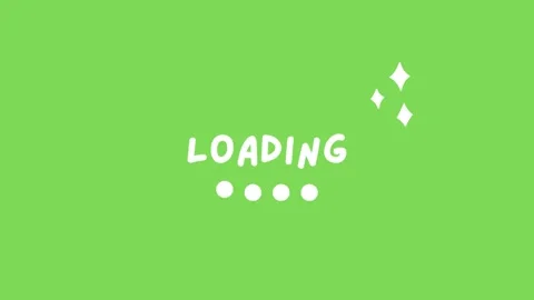 Loading Screen Bar Simple Green 4K Stock Footage 246538438