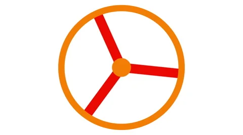 Loading screen circular, fiery orange and red on white background - 4k 30fps  Stock Footage 66912627