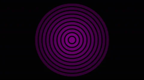 loading screen circular, purple on black... | Stock Video | Pond5