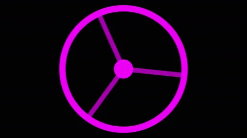 loading screen circular, purple on black... | Stock Video | Pond5