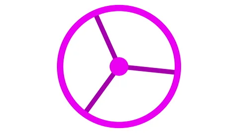 loading screen circular, purple on white... | Stock Video | Pond5