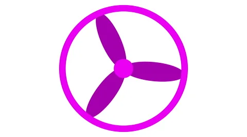 loading screen circular, purple on white... | Stock Video | Pond5