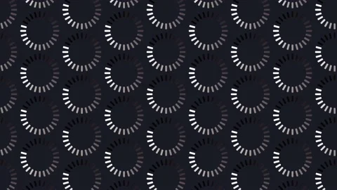 Loading Screen Dark Blue Animated Loop Background 4K Stock Footage 217298818