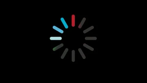 Loading screen Stock Footage 98247288