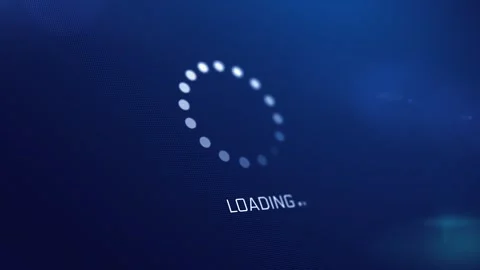 Loading Screen Motion Graphics  Futuristic Tech Design Video Footage Stock Footage 322956304