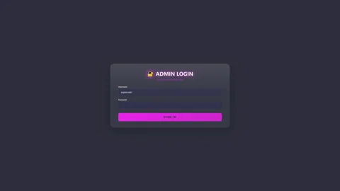 Loading screen shows login animation followed by a hacking animation that r.. Stock Footage 324590008