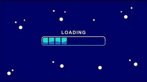 Loading Screen Video Stock Footage 280125197