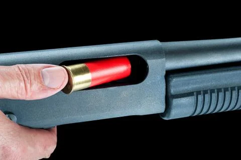 Loading shotgun Stock Photos