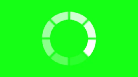 Loading Software Icon Concept on Green Background Stock Footage 250816772