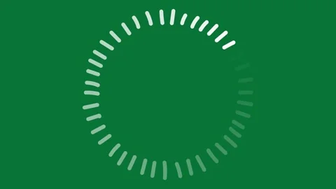 Loading Spinner Icons | Animated Progress and Buffering Symbols Stock Footage 322103865