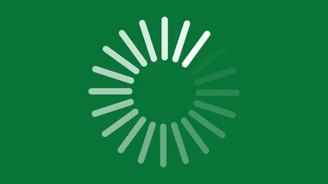 Loading Spinner Icons | Animated Progress and Buffering Symbols Stock Footage 322103874