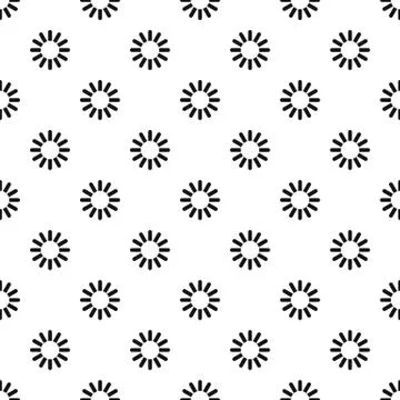 Loading spinner pattern, simple style 스톡 일러스트