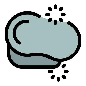 Loading status icon showing progress on turquoise background Illustrazione stock