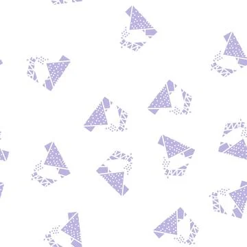 Loading stone machine tower glyph seamless pattern Stock Illustration