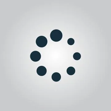 Loading, Streaming, Buffering, Play, Go. please wait Stock Illustration