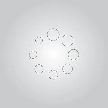 Loading, Streaming, Buffering, Play, Go. please wait Stock Illustration