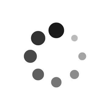 Loading, Streaming, Buffering, Play icon isolated. Please wait symbol. Vector Stock Illustration