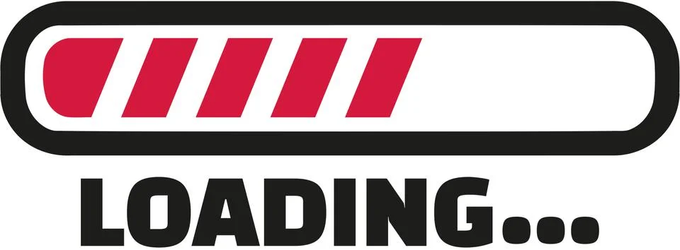 Loading symbol for computer Illustrazione stock