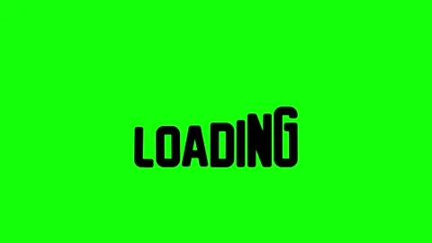 Loading text animation  bold typography motion design Stock Footage 330454845
