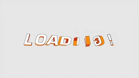 Loading Text Looping Stock Footage 332899470
