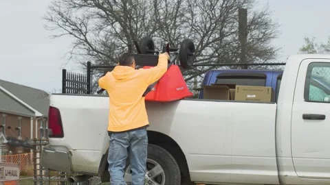 Loading Tools Stock Footage 238860953