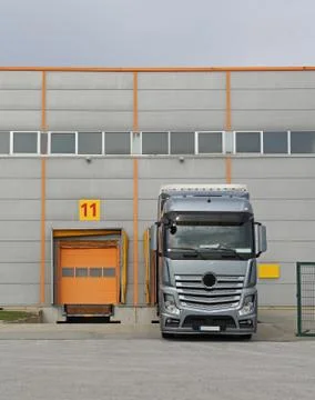 Loading Truck Warehouse Stock Photos