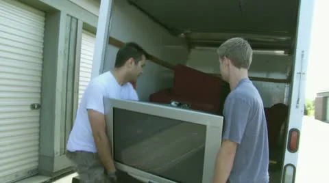 Loading TV Stock Footage 22782526