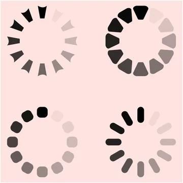 Loading - Vector graphic of your projects Stock Illustration