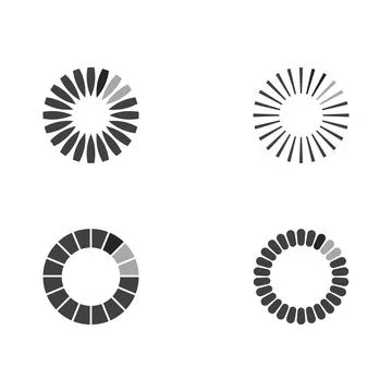 Loading Vector icon design illustration Stock Illustration