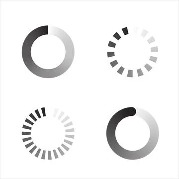 Loading Vector icon design illustration Stock Illustration