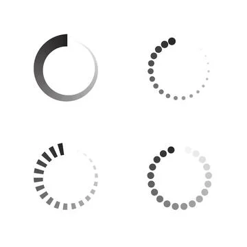 Loading Vector icon design illustration Stock Illustration
