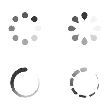 Loading vector icon illustration design Stock Illustration