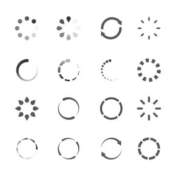 Loading vector icon illustration design Stock Illustration