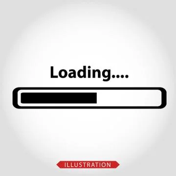 Loading vector icon. Loading style sign for mobile concept and web design. Do Stock Illustration